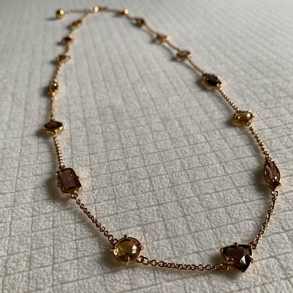 kate spade Jewelry - Kate Spade gemstone long necklace